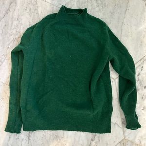 Jcrew mock turtle neck sweater. EUC